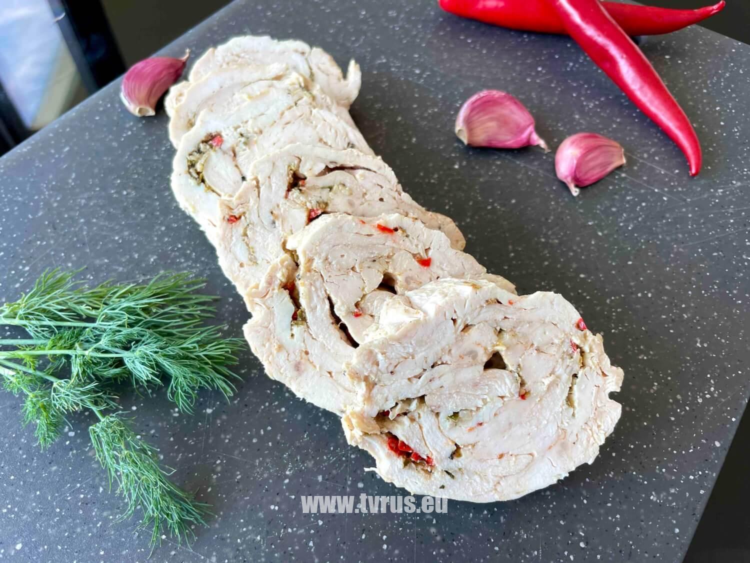 Куриный рулет