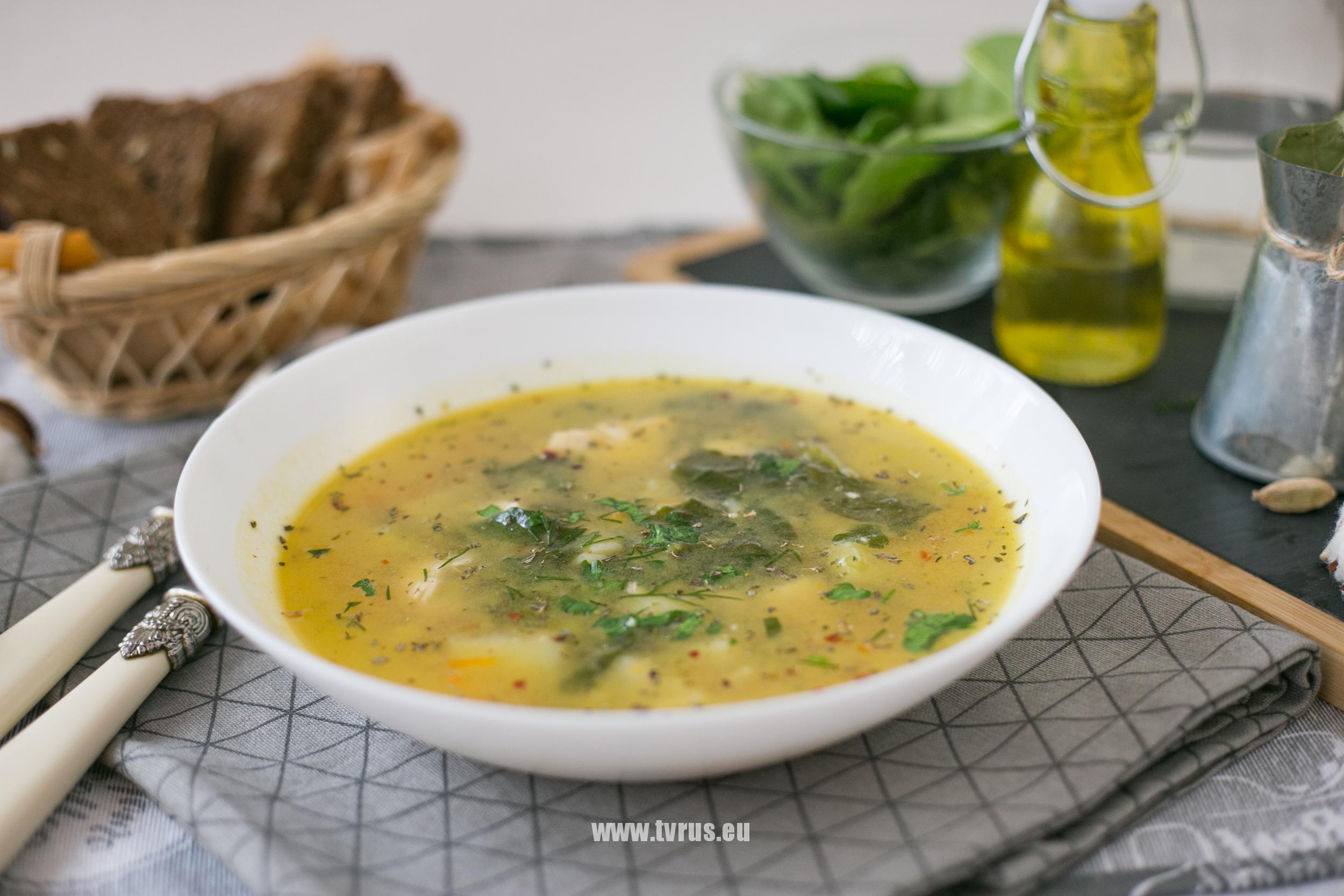 суп с макаронами