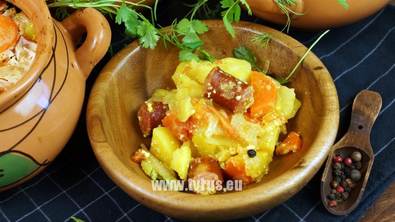 картошка в горшочках