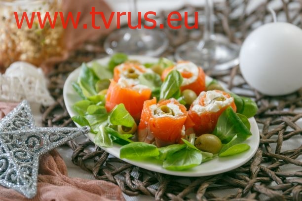 Закуска из красной рыбы