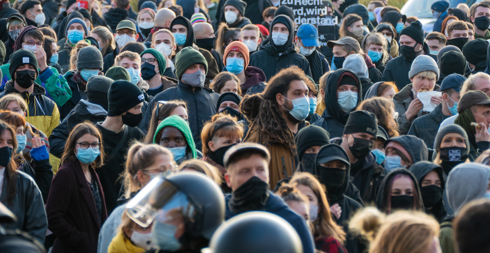 протесты против карантина