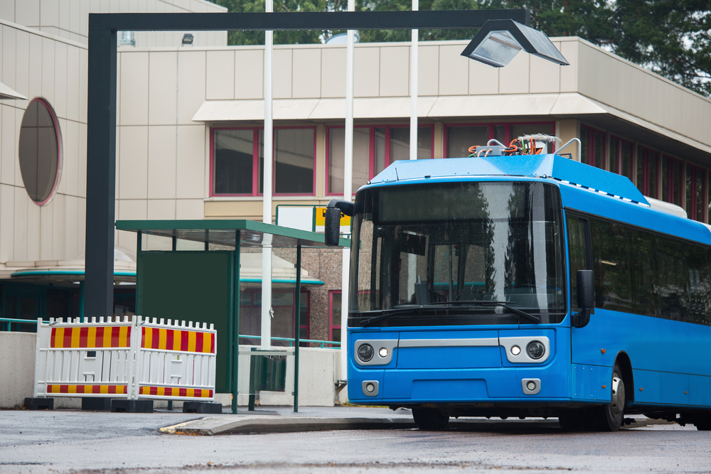 автобусная остановка