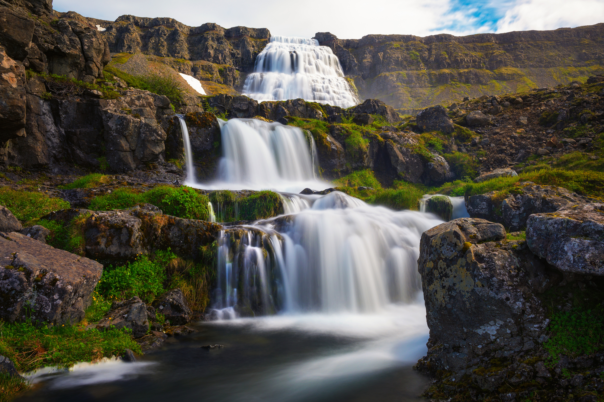 Dynjandi waterfall
