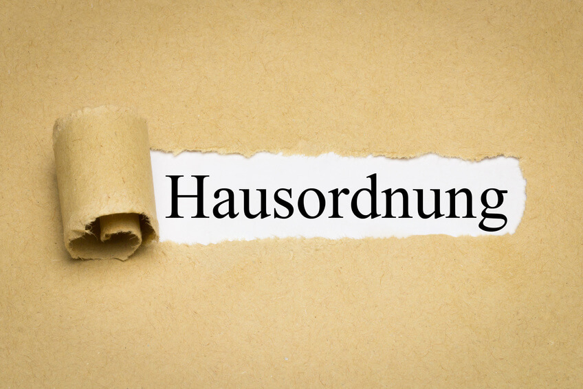 Hausordnung