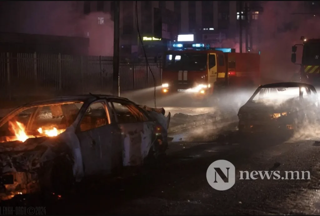 Взрыв в Монголии