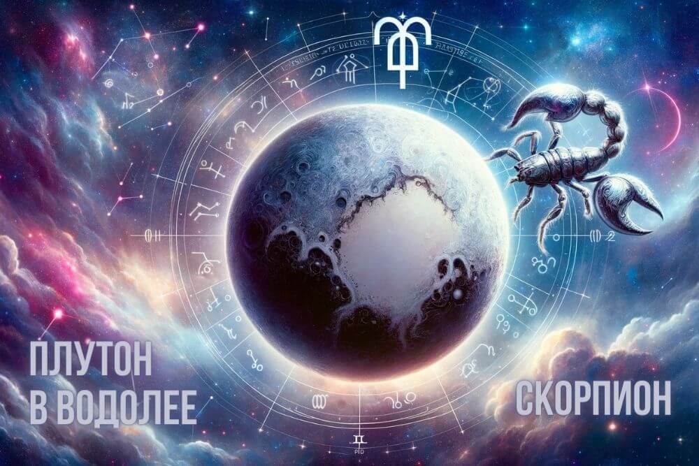 Плутон в Водолее Скорпион