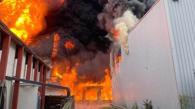 пожар в Брауншвейге