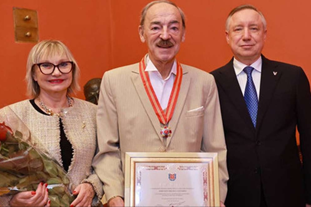 Михаил Боярский на юбилее